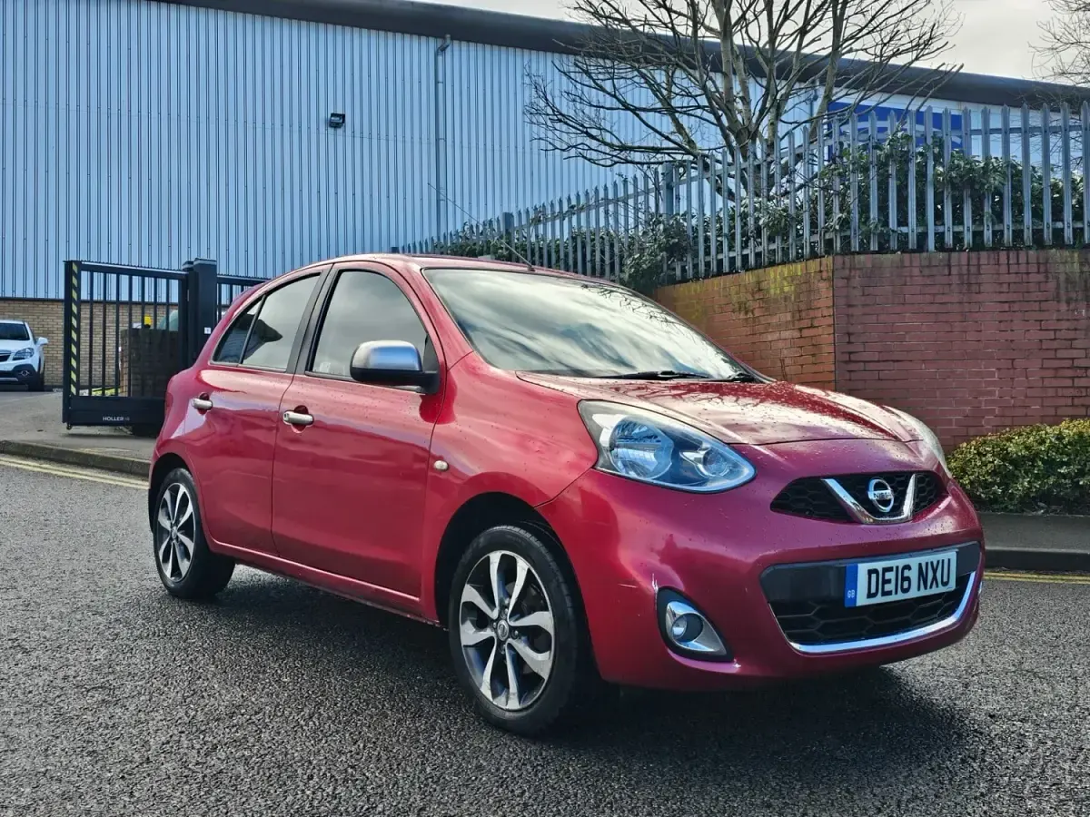 Second-hand Nissan Micra N-TEC 2016 Roșu Hatchback