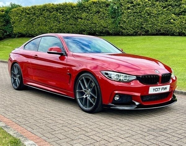 Red Used 2017 BMW 420 M Sport Coupe | £12,850 (Fair price) - Image 1/4