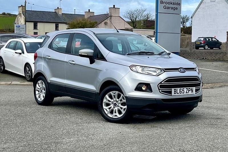 Used Ford Ecosport Zetec 95 HP (69 kW) 2016 Silver SUV
