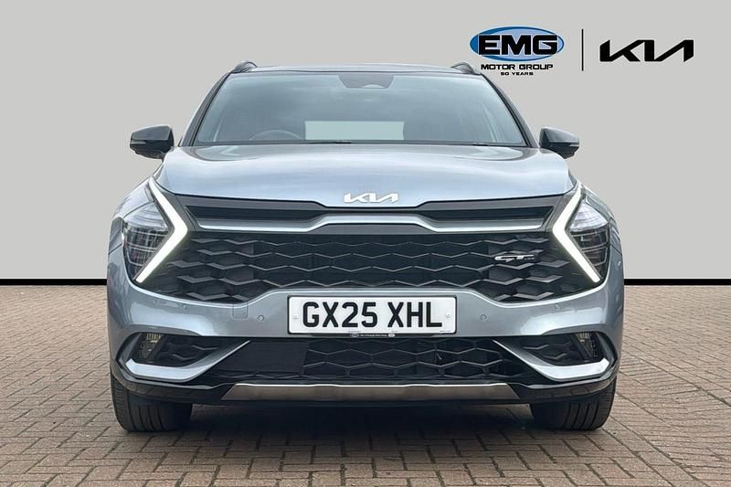 Used Kia Sportage GT-Line S 207 HP (152 kW) 2025 Lunar silver/black roof SUV