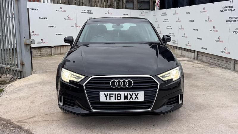 Used Audi A3 Sport 116 HP (85 kW) 2018 Black Sedan