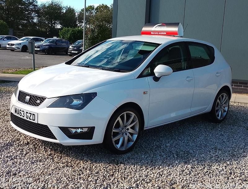 Used Seat Ibiza FR 105 HP (77 kW) 2013 White Hatchback