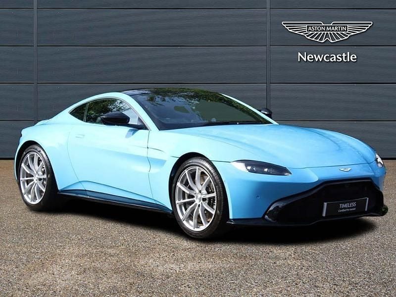 Blue Used 2019 Aston Martin V8 Vantage Coupe | £74,995 (Fair price) - Image 1/4