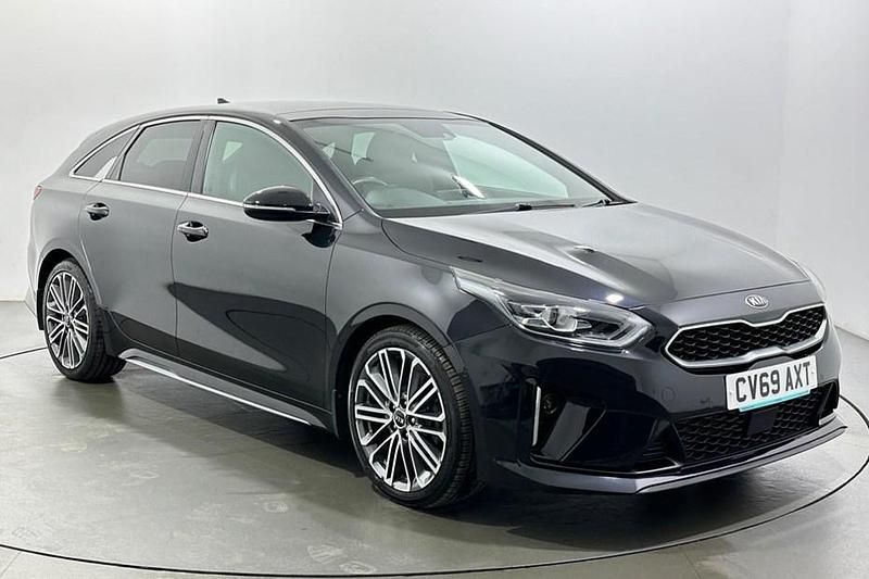Used Kia ProCeed GT-Line S 140 HP (102 kW) 2019 Black Estate