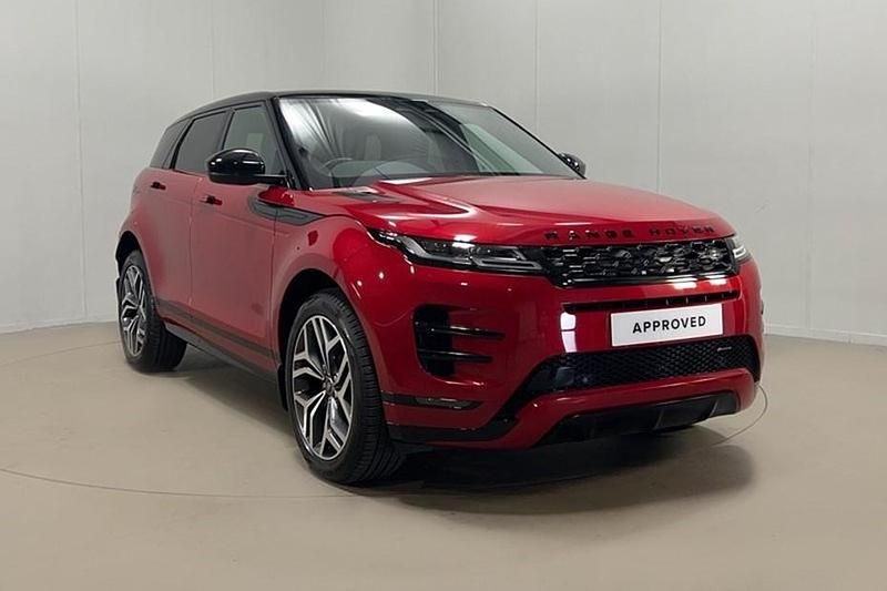 Used Land Rover Range Rover evoque HSE Dynamic 204 HP (150 kW) 2023 Red SUV