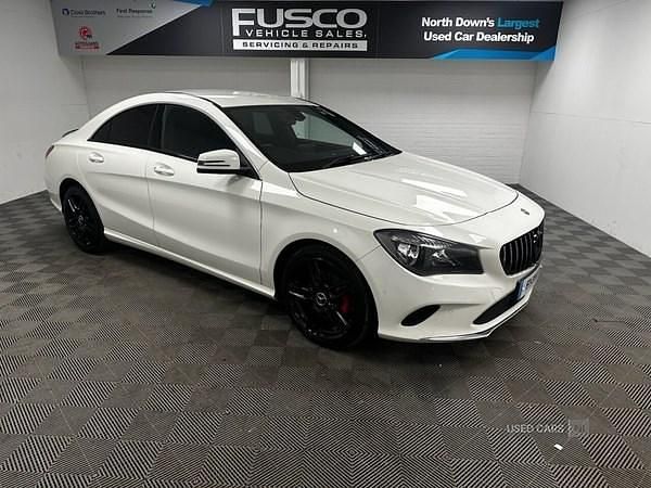 White Used 2017 Mercedes CLA180 Sedan | £10,995 (Fair price) - Image 1/4