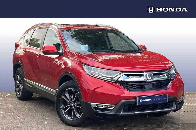 Premium crystal red Used 2022 Honda CR-V Hybrid SUV | £26,950 (A bit pricey) - Image 1/4