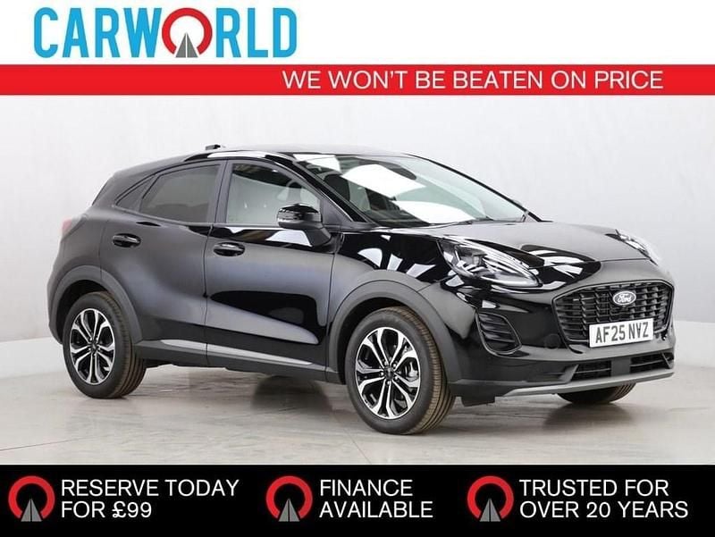 Black Used 2025 Ford Puma Gen-E Titanium Hatchback | £21,990 (Fair price) - Image 1/3