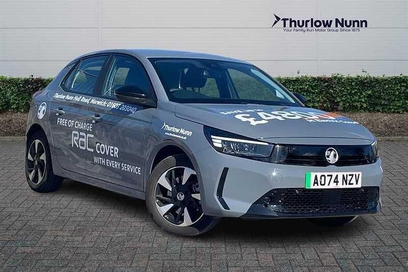 Used Vauxhall Corsa-e Design Edition 100 kW (136 HP) 2024 Grey Hatchback