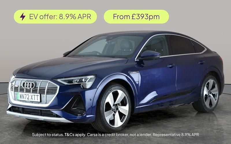 Used 2022 Audi e-tron Sportback S-Line SUV | £23,612 (Fair price) - Image 1/2