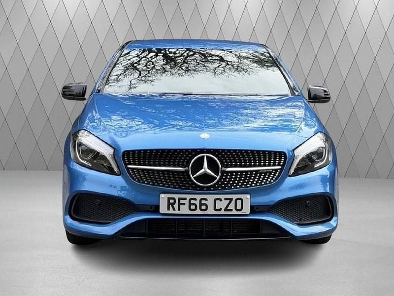 Used Mercedes A200 AMG line 2016 Blue Hatchback