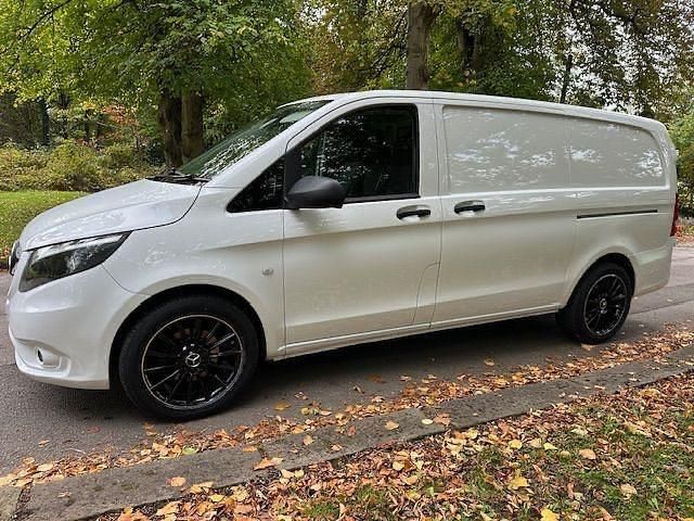 Pure glacier white Used 2020 Mercedes Vito Style MPV | £14,990 (A bit pricey) - Image 1/4