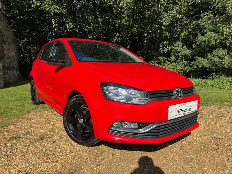 Red Used 2014 VW Polo SEL Hatchback | £7,495 (Fair price) - Image 1/4