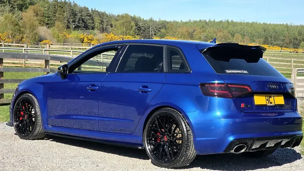 Used Audi RS3 2016 Blue Sedan