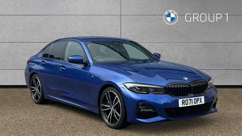 Blue Used 2021 BMW 330 M Sport Sedan | £30,995 (Expensive) - Image 1/4