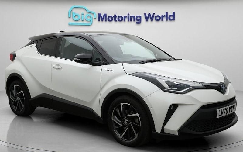 White Used 2020 Toyota C-HR SUV | £18,500 (Fair price) - Image 1/4