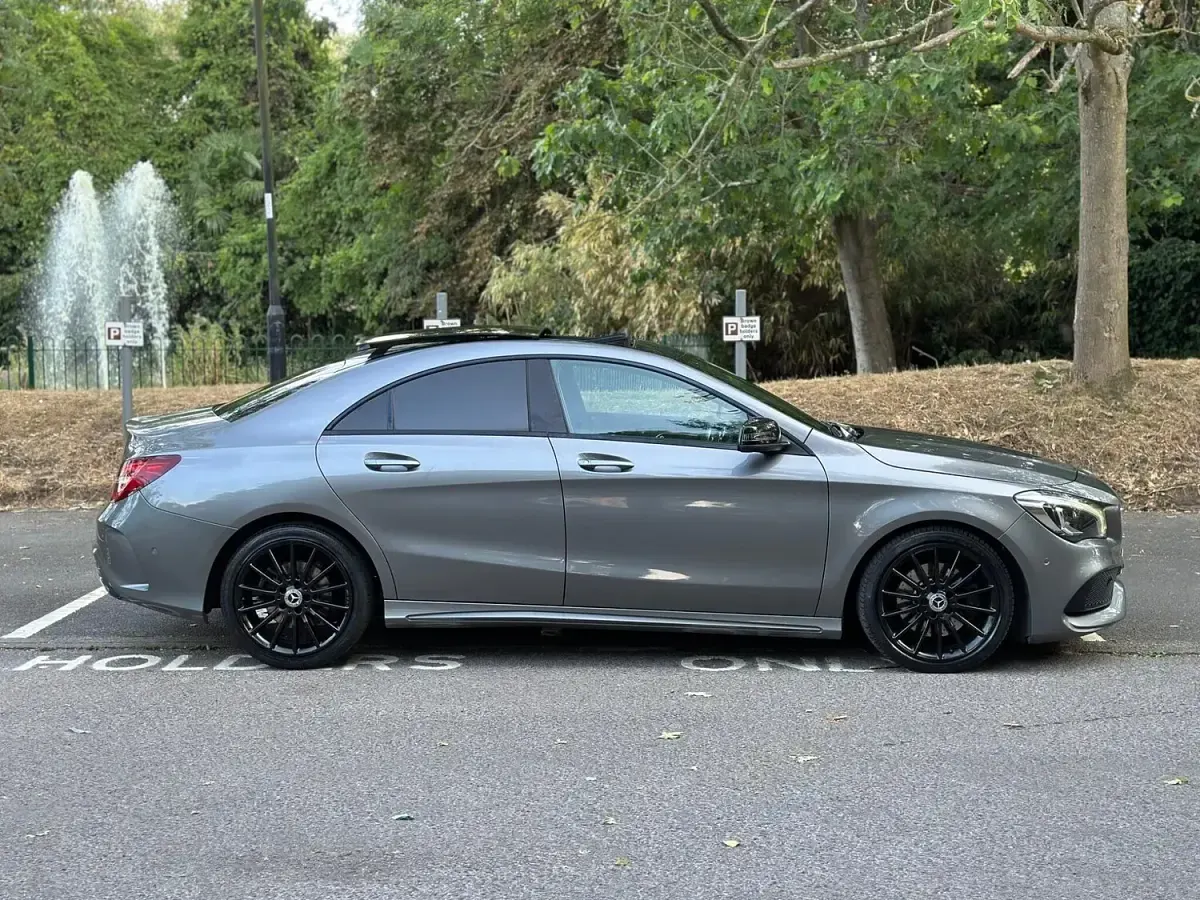 Used Mercedes CLA220 AMG line 2017 Grey Coupe