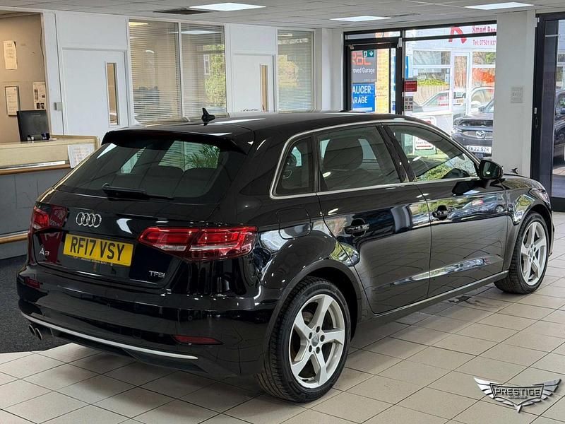 Used Audi A3 Sportback Sport 2017 Black Hatchback