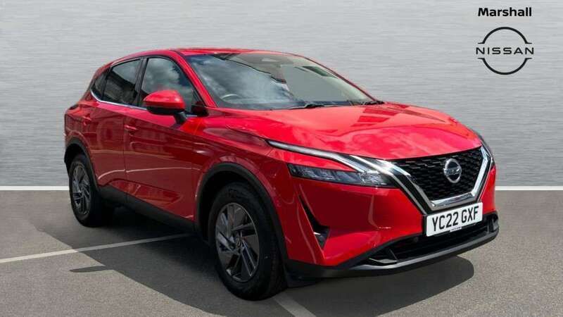 Red Used 2022 Nissan Qashqai Acenta Premium SUV | £19,076 (Good price) - Image 1/4