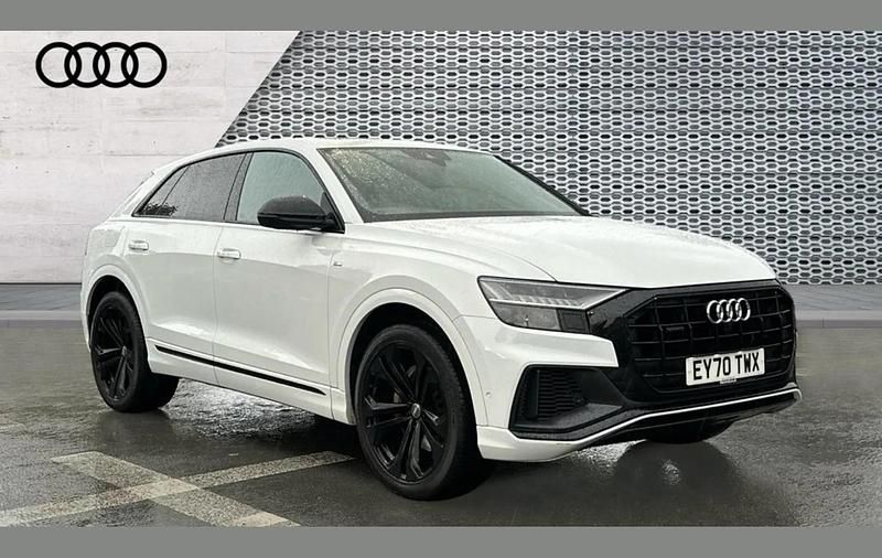 Used Audi Q8 Comfort 281 HP (206 kW) 2020 White SUV