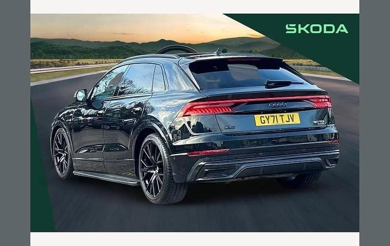 Used Audi Q8 Black Edition 286 HP (210 kW) 2021 Black SUV