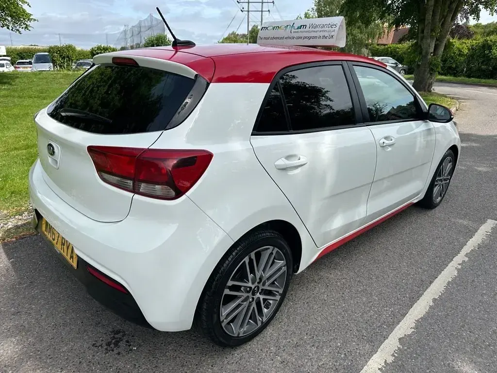 Used Kia Rio 83 HP (61 kW) 2018 White Hatchback
