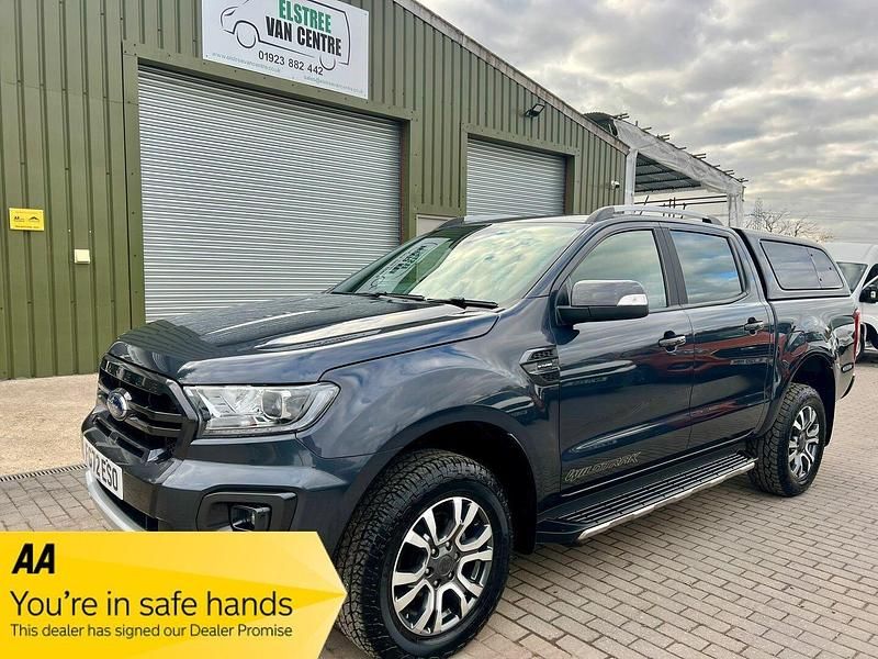Grey Used 2022 Ford Ranger Wildtrack Pickup | £18,490 (Fair price) - Image 1/3