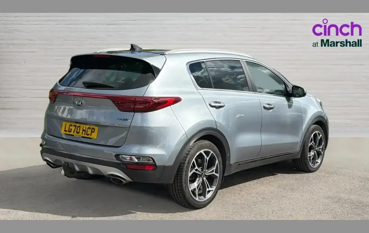 Used Kia Sportage GT-Line S 174 HP (127 kW) 2020 Silver SUV