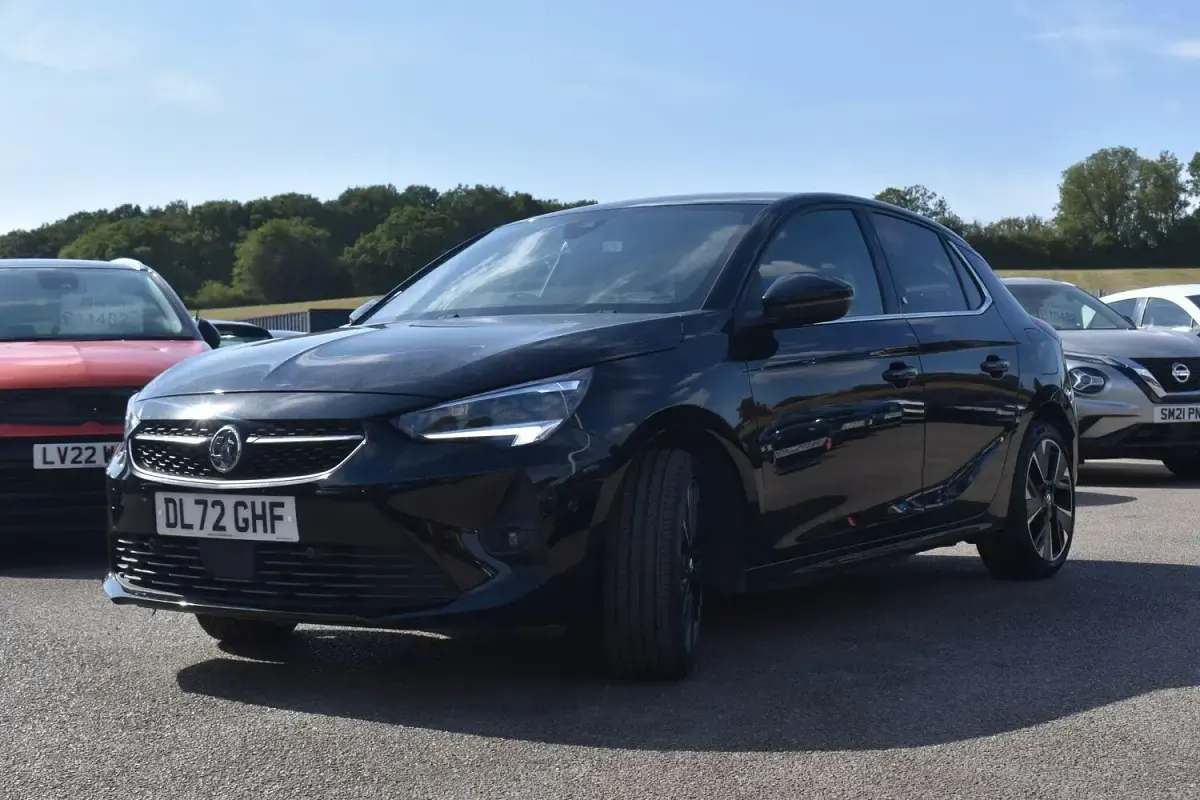 Used Vauxhall Corsa-e Ultimate 100 kW (136 HP) 2023 Black Hatchback