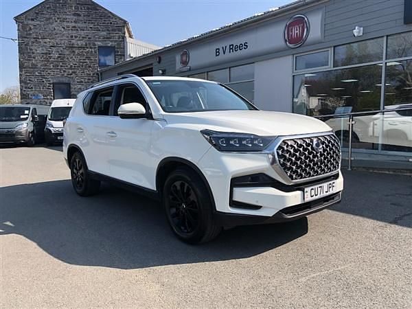 White Used 2021 Ssangyong (KGM) Rexton SUV | £25,750 - Image 1/1