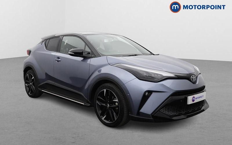 Blue Used 2022 Toyota C-HR Sport SUV | £24,399 (A bit pricey) - Image 1/4