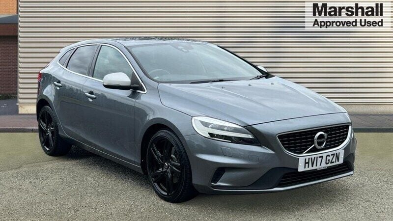 Grey Used 2017 Volvo V40 R-Design Pro Estate | £9,375 (Fair price) - Image 1/4