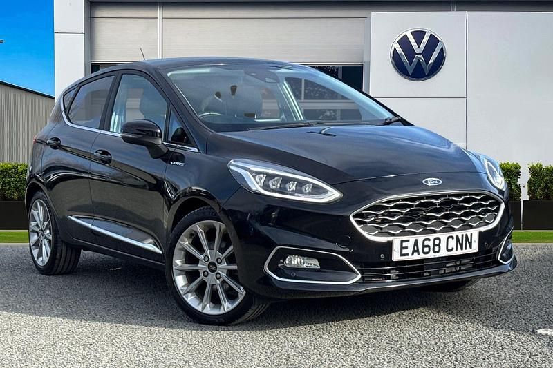 Used Ford Fiesta Vignale 99 HP (72 kW) 2018 Black Hatchback