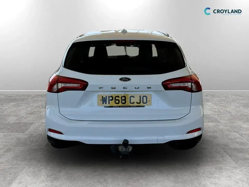 Used Ford Focus Titanium 125 HP (91 kW) 2018 White Estate