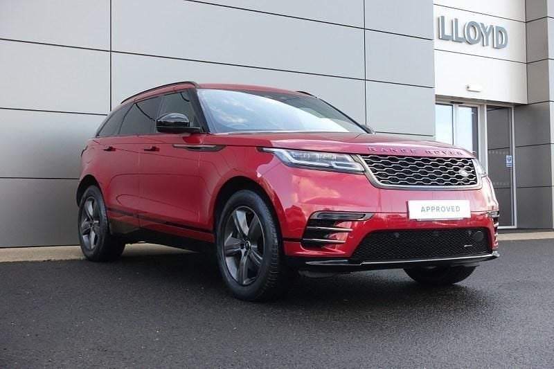 Red Used 2022 Land Rover Range Rover Velar R-Dynamic SUV | £30,449 (Good price) - Image 1/4