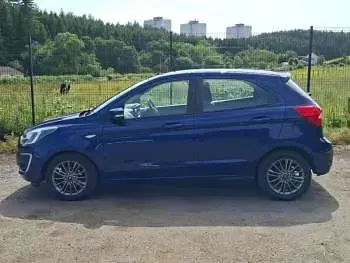 Used Ford Ka Plus Zetec 85 HP (62 kW) 2019 Blue Hatchback
