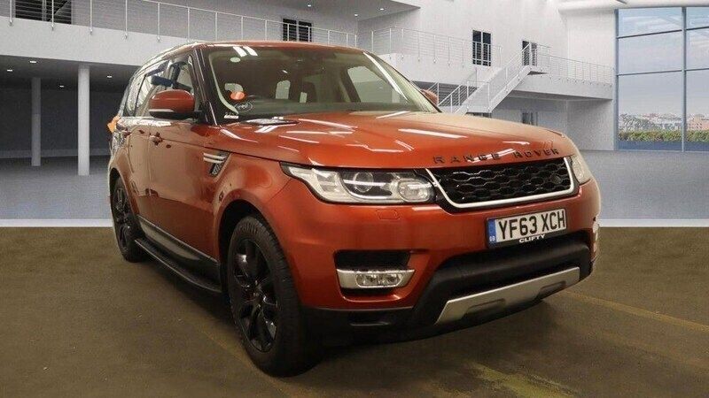 Red Used 2013 Land Rover Range Rover Sport HSE SUV | £12,000 (Good price) - Image 1/4
