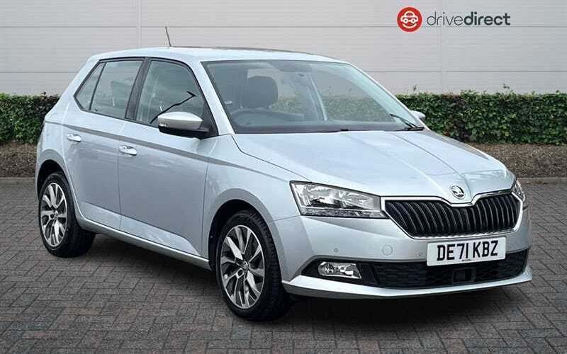 Silver Used 2021 Skoda Fabia SE Drive Hatchback | £11,150 (Fair price) - Image 1/4