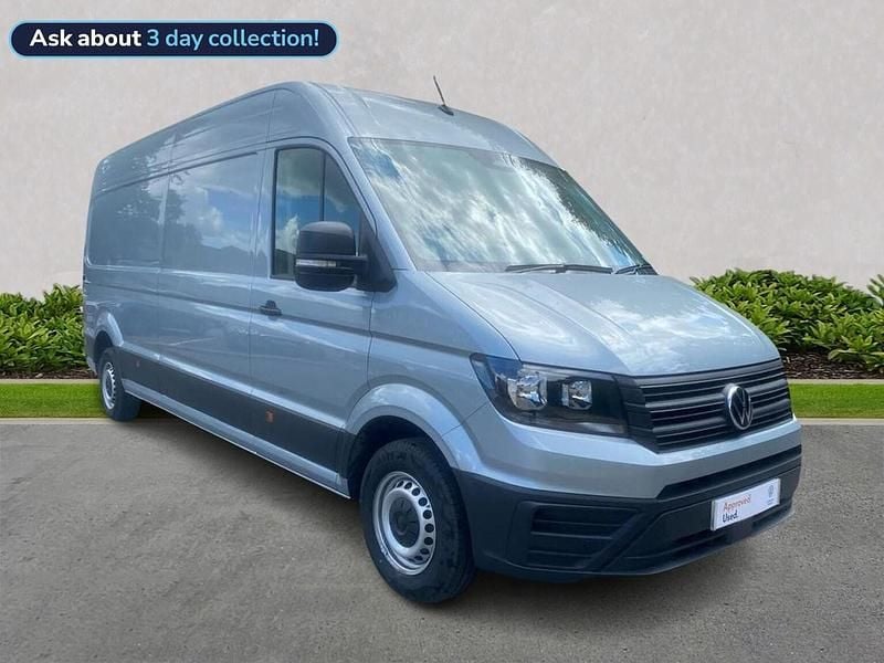 Used VW Crafter 140 HP (102 kW) 2024 Silver Van