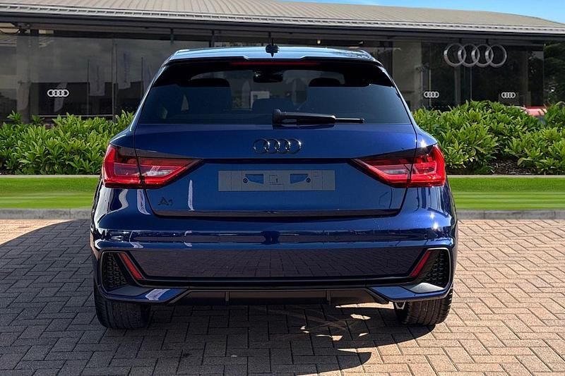 New Audi A1 Sportback Black Edition 2026 Blue Hatchback