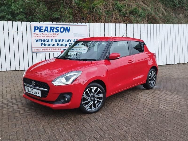 Used Suzuki Swift SZ5 2021 Red Hatchback