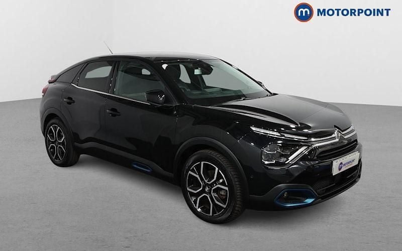 Black Used 2022 Citroën e-C4 Shine Hatchback | £12,199 (Fair price) - Image 1/4