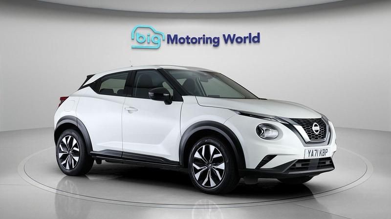 Used Nissan Juke Acenta 114 HP (83 kW) 2022 White SUV