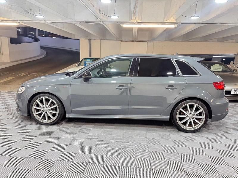 Used Audi A3 Black Edition 150 HP (110 kW) 2018 Grey Sedan