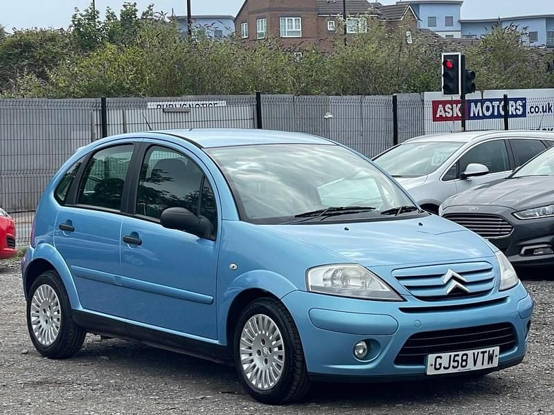 Blue Used 2008 Citroën C3 Hatchback | £550 (Good price) - Image 1/4