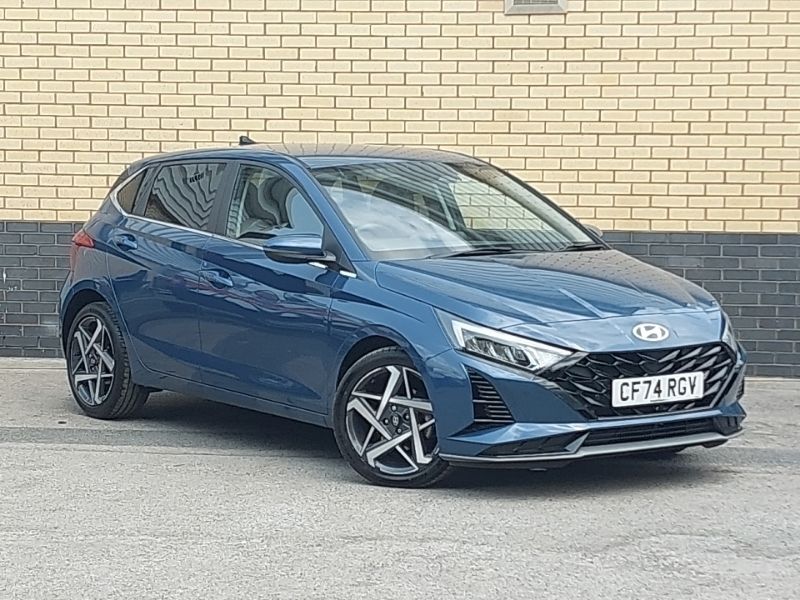 Blue Used 2025 Hyundai i20 Premium Hatchback | £19,998 (A bit pricey) - Image 1/4