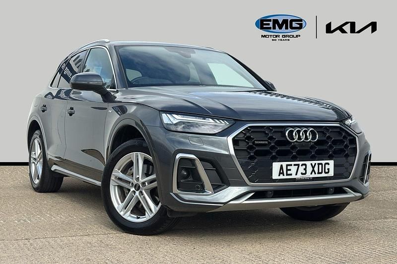 Grey Used 2023 Audi Q5 S-Line SUV | £34,995 (Fair price) - Image 1/3