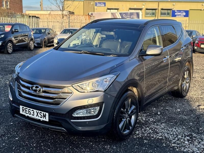 Begagnad Hyundai Santa Fe Premium SE 2014 Silver SUV