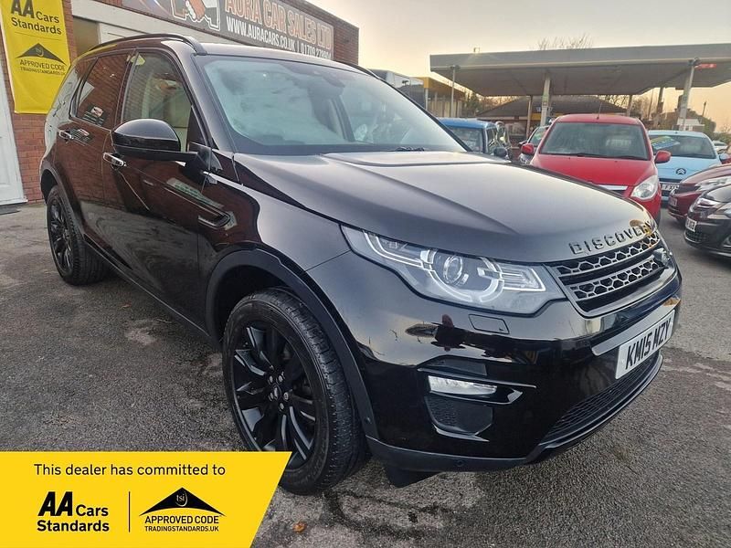 Black Used 2015 Land Rover Discovery Sport HSE Luxury SUV | £10,295 (Fair price) - Image 1/4