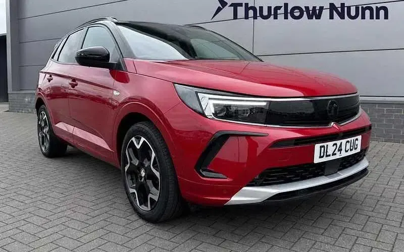 Used Vauxhall Grandland X Ultimate 131 HP (96 kW) 2024 Red SUV